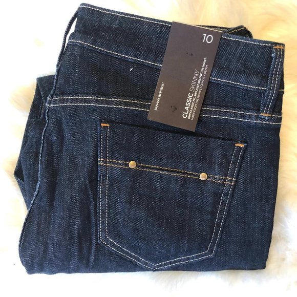 Banana republic 10s classic skinny Jean NWT - Picture 3 of 7